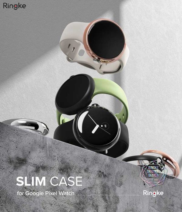 Bộ 2 ốp Google Pixel Watch RINGKE Slim
