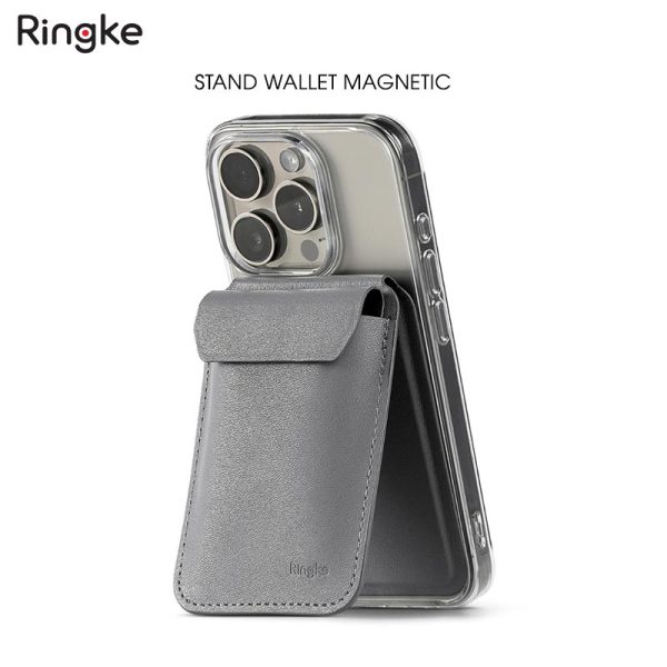 ví kiêm giá đỡ ringke stand wallet magnetic