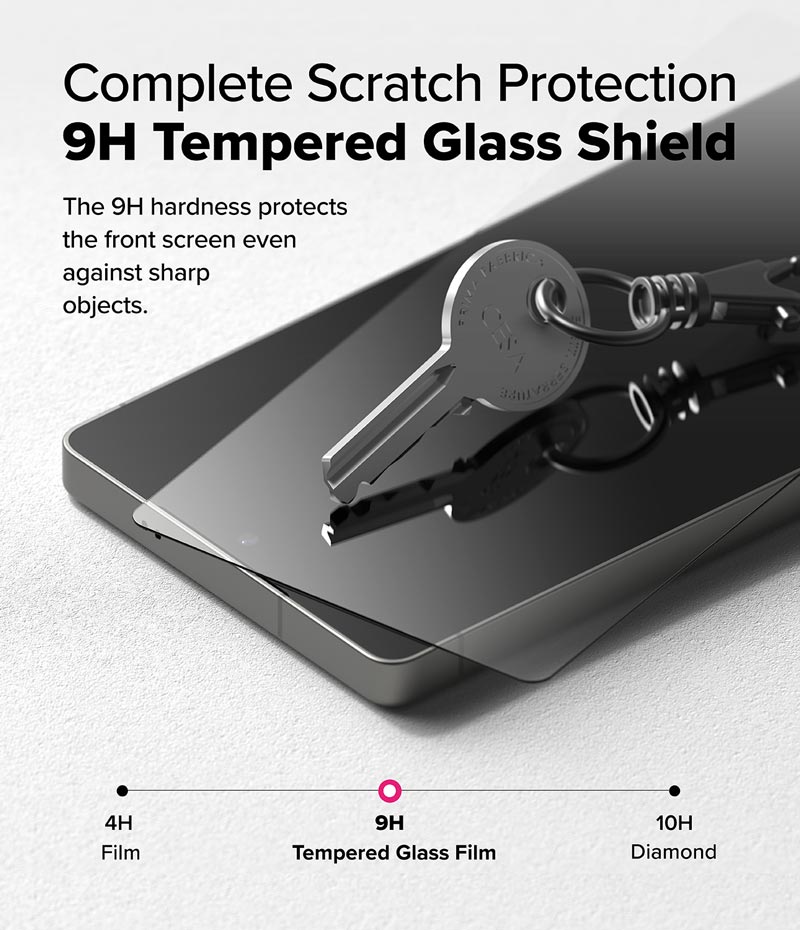 Dán cường lực Samsung Galaxy S25 Ultra Ringke Easy Slide Tempered Glass