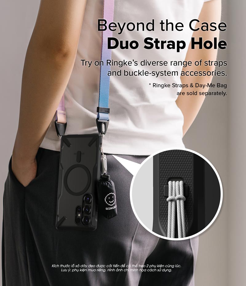 Ốp lưng Samsung Galaxy S25 Ultra RINGKE Fusion X Magnetic