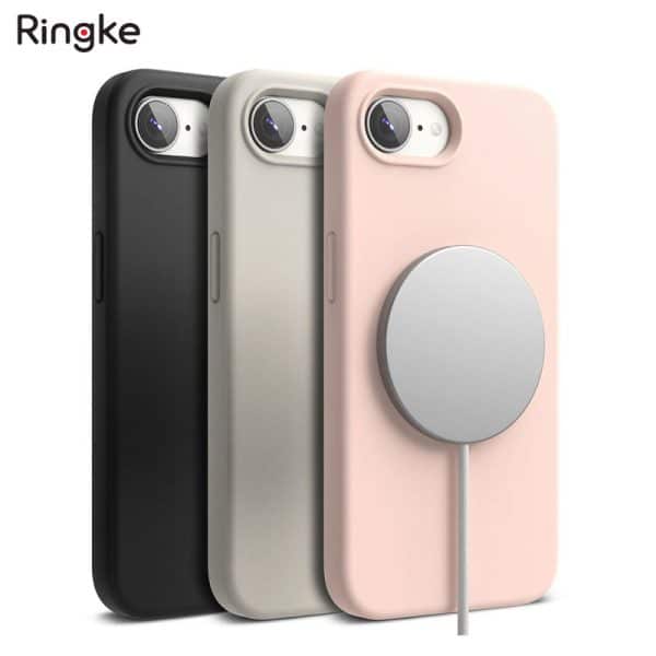 ốp lưng iPhone 16e ringke silicone magnetic