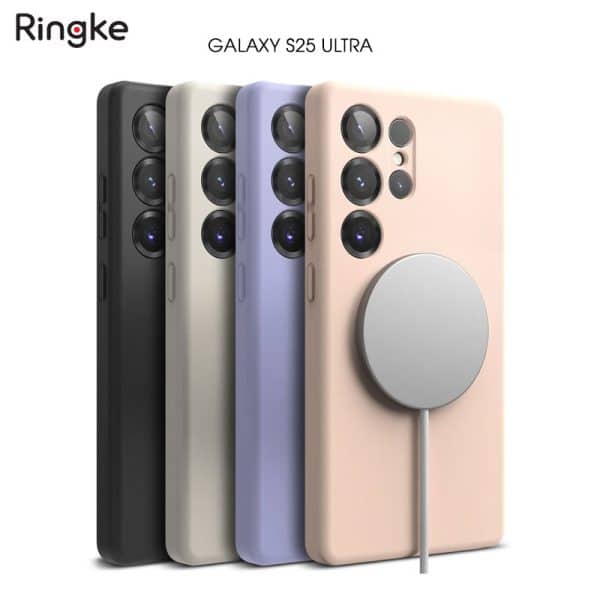 Ốp lưng Samsung Galaxy S25 Ultra RINGKE Silicone Magnetic