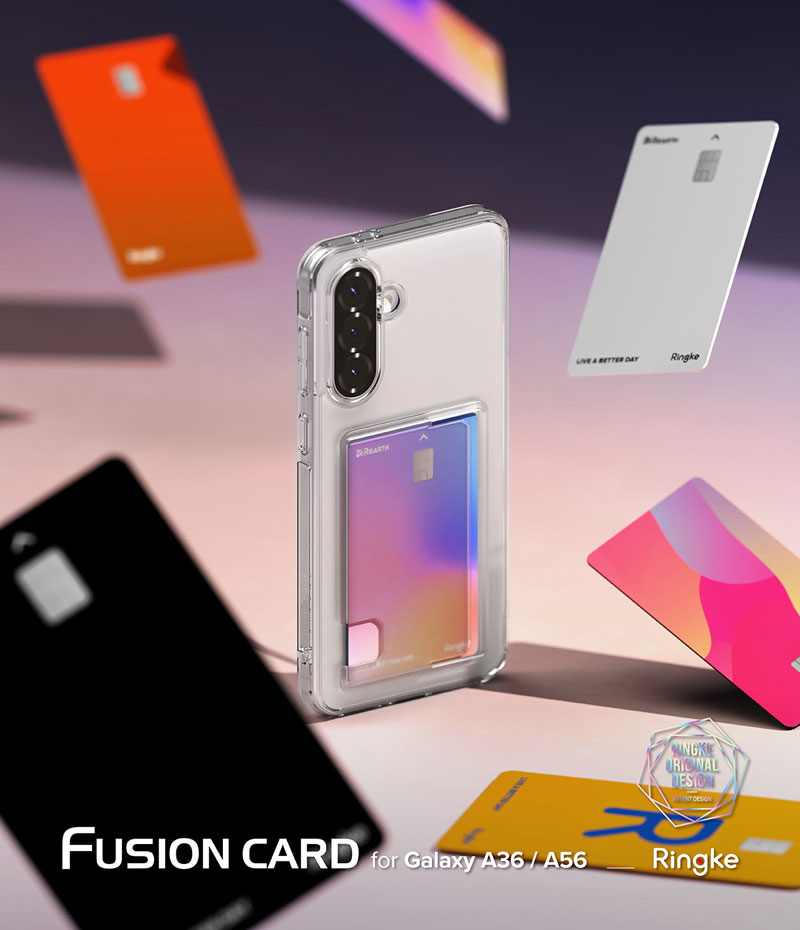 Ốp lưng Samsung Galaxy A56 / A36 RINGKE Fusion Card